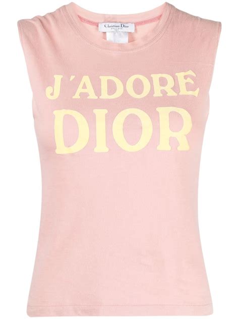 j adore dior crop top|pre owned christian Dior tops.